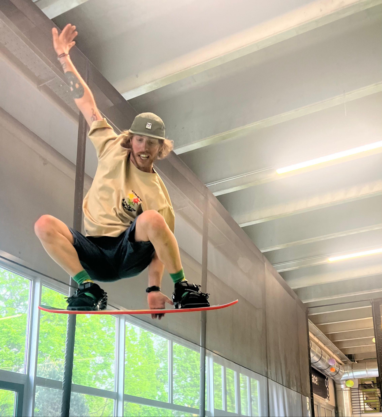 Lezione di Freestyle sui trampolini