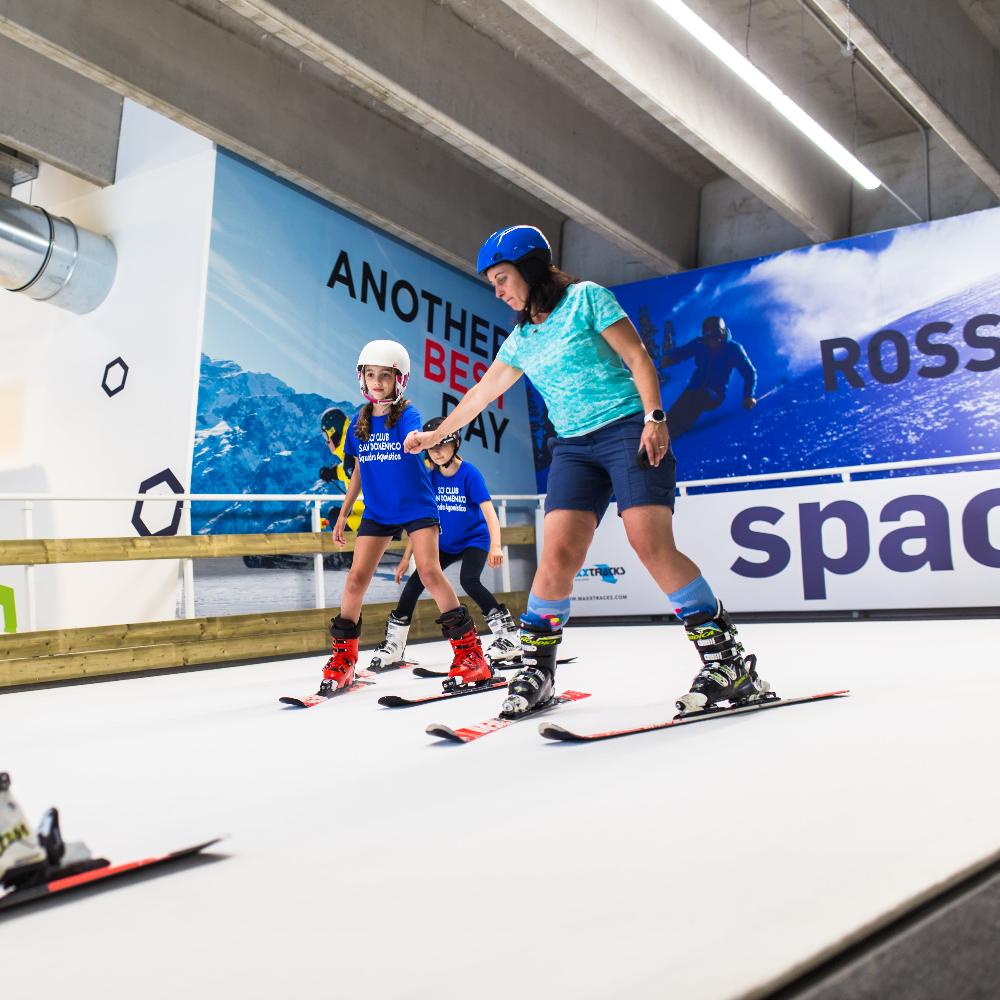 Indoor-Skifahren